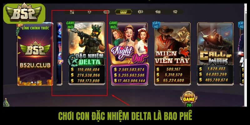 Chơi con Đặc nhiệm Delta là bao phê